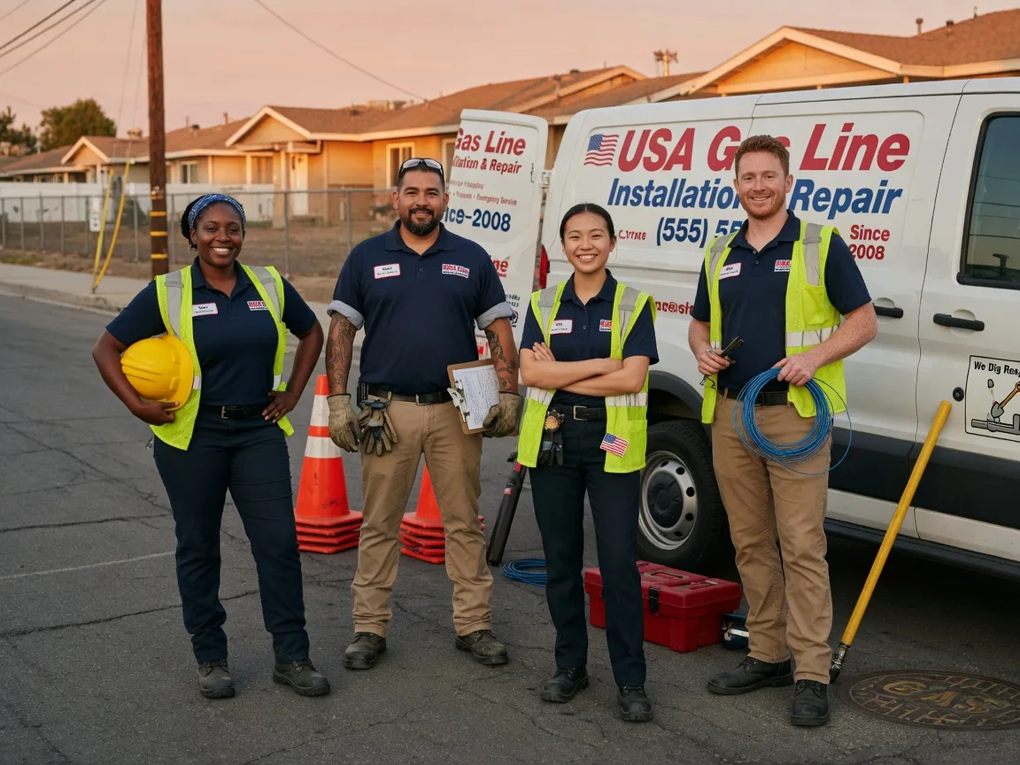 Gas Line Installation company in Elma, IA